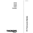 THORENS TD316 Service Manual